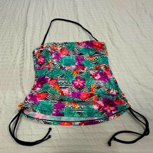 🍎🍎🍎  ARIZONA WOMENS SWIM TANKINI TOP SIZE M 🍎🍎🍎